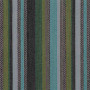 Tissu rayé Costa Nova turquoise émeraude Casamance