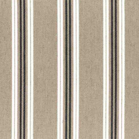 Tissu rayé Lagos beige Casamance