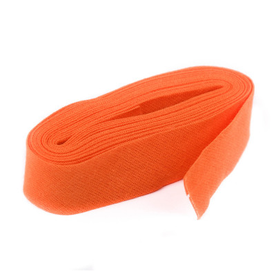 Biais coton orange 20mm - 3 mètres