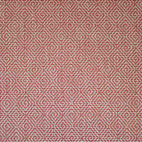 Tissu jacquard Gropius groseille Casal