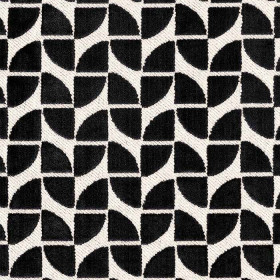 Tissu velours Oca noir de lune Casamance