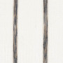 Voilage rayé Zana blanc gris cendre Casamance 286 cm