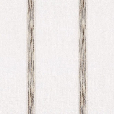 Voilage rayé Zana blanc grege Casamance 286 cm