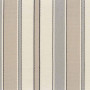 Tissu extérieur rayé Sorrente beige gris Casamance