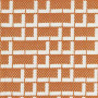 Tissu extérieur Rufolo orange Casamance