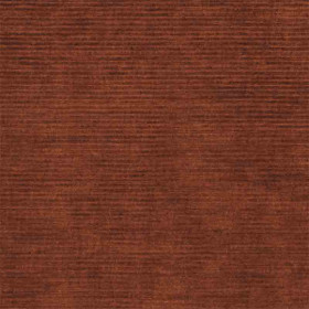 Tissu velours côtelé Ferveur terracotta Casamance