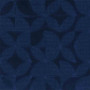 Tissu velours brodé Vega navy Camengo