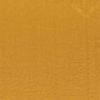 Tissu lin Casual moutarde Casamance 143 cm