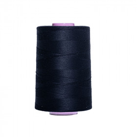 Boite de 5 bobines de fil SABA 80 bleu foncé 822 - 5000ml