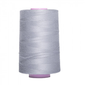 5 bobines de fil SABA 80 gris 1138 - 5000ml