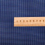 Toile grille textilène bleu marine pour mobilier extérieur, le mètre