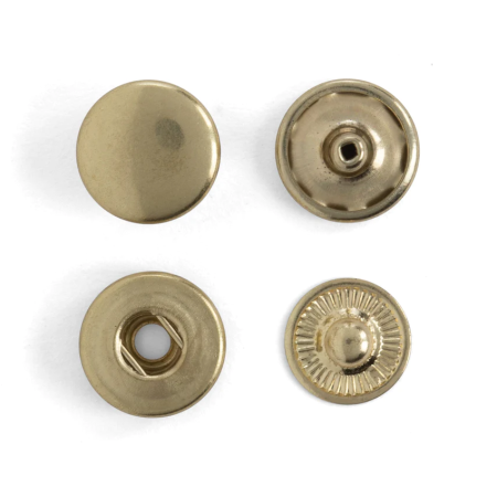 Lot De 10 Boutons Recouverts Tissu 28mm - Assortiment De Couleurs - Fabriqué En France
