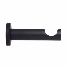 Support berceau Ø28 mm Noir Mat 93 mm