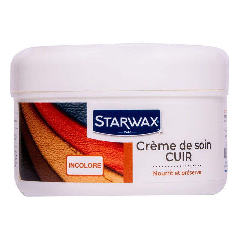 Spray d'entretien cuir  Starwax, entretien maison