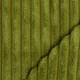 Tissu velours côtelé Azores vert vif 20 Froca