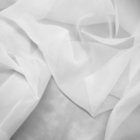 Voilage Plein Jour blanc plombé 300cm - pièce 30m
