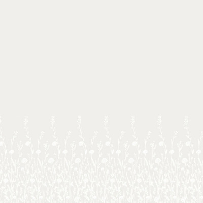 Tissu festonné Auxine neige Casamance 294 cm