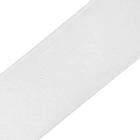 JPstraps Ruban Thermocollant Entoilage 100m X 33mm - Fliseline Fusible One Face, Bande Adhésive Non Tissée Pour Couture, Rembourrage, Réparation Rideaux & Robes (Blanc)