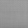 Toile grille textilène gris pour mobilier extérieur, le mètre