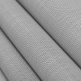 Toile grille textilène gris pour mobilier extérieur, le mètre