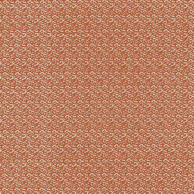 Tissu texturé Smooth terracotta Camengo