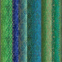 Tissu rayures Kasavu emerald Designers Guild