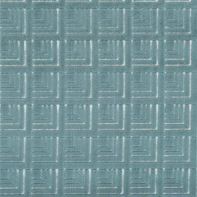 Tissu velours Frith azure Designers Guild