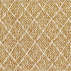 Tissu géométrique Elan bronze Casamance