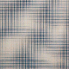 Tissu à carreaux Marsa azure Prestigious Textiles