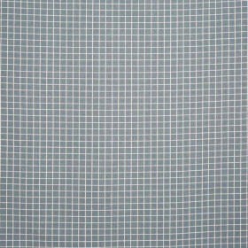 Tissu à carreaux Gozo azure Prestigious Textiles