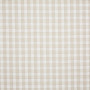 Tissu vichy Valetta sand Prestigious Textiles