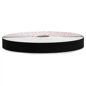 Velcro® adhésif noir PS30 - accrocheur champignon - 25mm x 25m