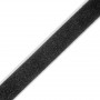 Velcro® adhésif noir PS30 - partie velours - 25mm x 25m