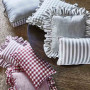 Tissu chiné Burford strawberry Prestigious Textiles