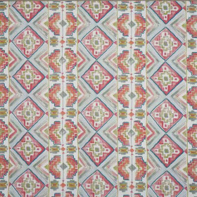 Tissu géométrique Explorer seashell Prestigious Textiles