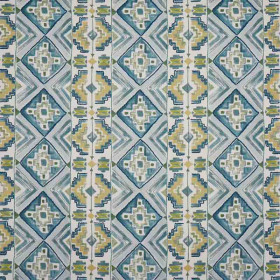 Tissu géométrique Explorer aruba Prestigious Textiles