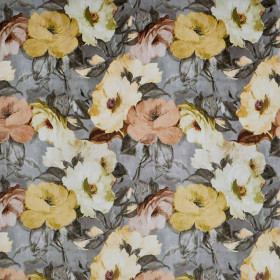 Tissu fleuri Rosa amber Prestigious Textiles