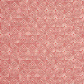 Tissu géométrique Vernazza coral Prestigious Textiles