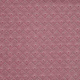 Tissu géométrique Vernazza raspberry Prestigious Textiles