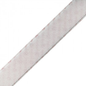 Velcro® adhésif blanc PS30 - partie velours - 25mm x 1m