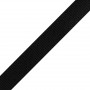 Velcro® à coudre noir - accrocheur champignon - 25mm x 25m