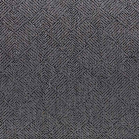 Tissu géométrique Cardinal anthracite Casamance