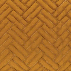 Tissu satin matelassé Trust ocre Casamance 278 cm