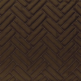 Tissu satin matelassé Trust bronze Casamance 278 cm