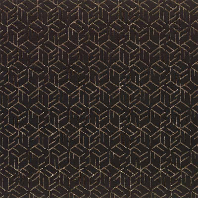 Tissu relief Mobel noir de lune Casamance