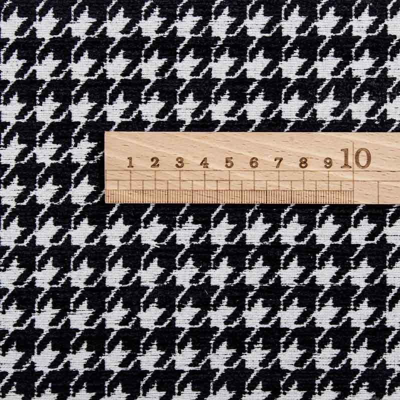 Tessuto misto lana Maxi pied de poule - Tessil2000
