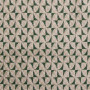 Tissu géométrique Vico vert/beige 14 Froca
