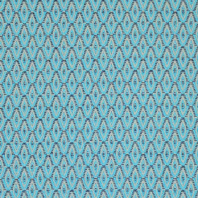 Tissu géométrique Otto turquoise Casal