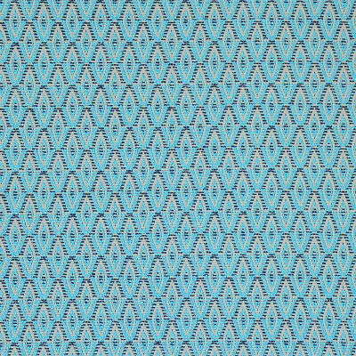 Tissu géométrique Otto turquoise Casal