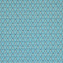 Tissu géométrique Otto turquoise Casal